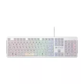Игровая клавиатура Cougar Vantar S, белый, английская раскладка