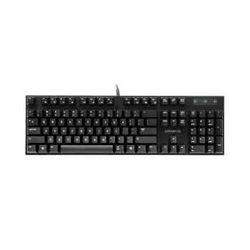 Игровая клавиатура Gigabyte FORCE K81, Red Switch, чёрный, английская раскладка