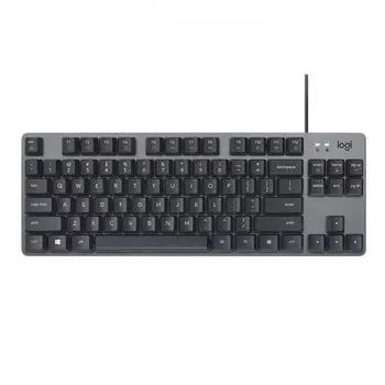 Игровая клавиатура Logitech K835, проводная, механическая, Red Switch, чёрный
