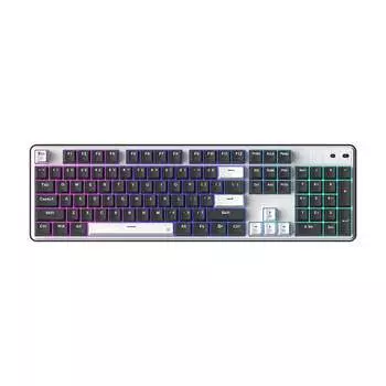 Игровая клавиатура Redragon KS104, черный/белый, английская раскладка