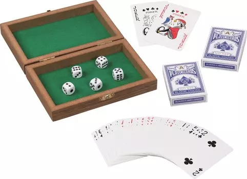 Игровая коробка с карточками и кубиками Goki