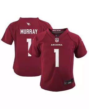 Игровая майка Kyler Murray Cardinal Arizona Cardinals для мальчиков и девочек дошкольного возраста Nike, красный