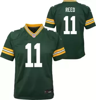Игровая майка Nike Youth Green Bay Packers Джейдена Рида № 11