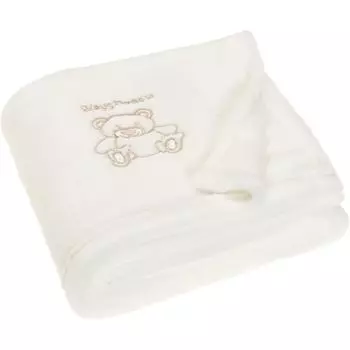 Игровая обувь - Флисовый плед детский 75х100см - Мышка с цветочками - белый/розовый, один размер Playshoes