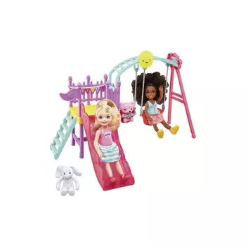 Игровая площадка Barbie Челси и ее подруга FTF93