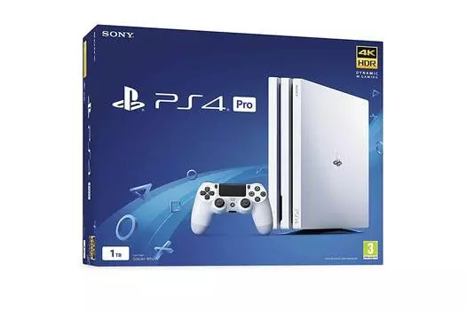 Игровая приставка Sony PlayStation 4 Pro, 1 ТБ, белый