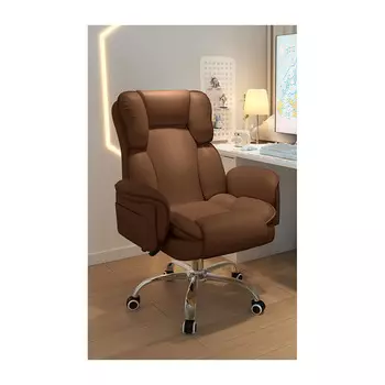 Игровое кресло Insdea HDA068 Simple, губка, сталь, коричневый