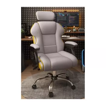 Игровое кресло Insdea WYB004, сталь, газлифт 3 lvl, серый