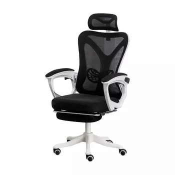 Игровое кресло Insdea YKA024, Sponge, сталь, Xiaoyao, черный/белый
