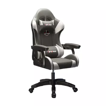 Игровое кресло Yipinhui DJ-06 eSports, 2 Gen, сталь, серый/белый