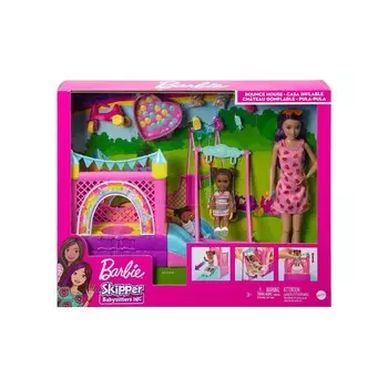 Игровой домик Barbie HHB67 Barbie Babysitter Skipper