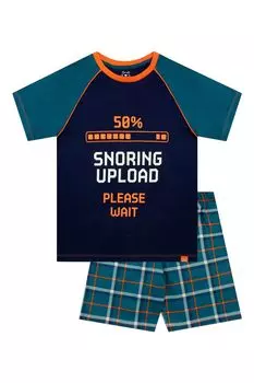 Игровой храп загрузить короткую пижаму Harry Bear, черный