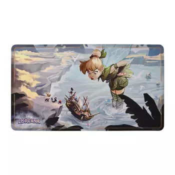 Игровой коврик Disney Lorcana Tinkerbell — Коллекционная карточная игра Возвращение Урсулы