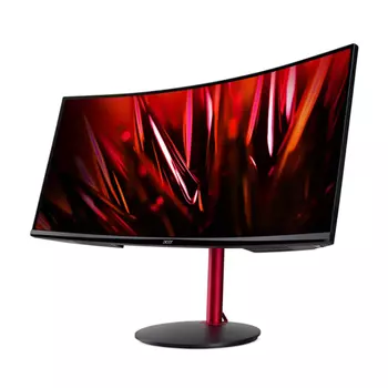 Игровой монитор Acer Nitro XZ342CU Pbmiiphx, 34", 3440 x 1440, VA, 144 Гц, изогнутый, черный