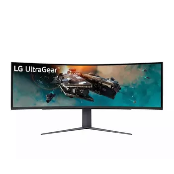 Игровой монитор LG 49GR85DC, 49", 5К, VA, 240 Гц, чёрный