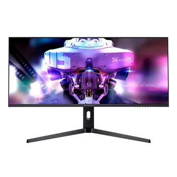 Игровой монитор Machenike MK34QGSN2, 34", 3440х1440 WQHD, 170 Гц, Fast IPS, чёрный