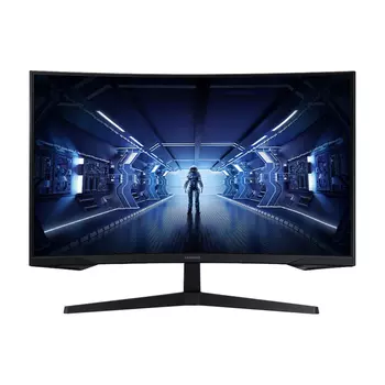 Игровой монитор Samsung C32G55TQBC, 32", 2560 x 1440, 144 Гц, VA, черный