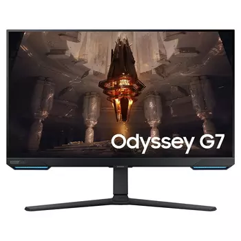 Игровой монитор Samsung Odyssey G7 G70B, 28", 3840x2160, 144 Гц, IPS, черный