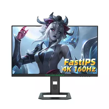 Игровой монитор TITAN ARMY P275MV, 27", 4K UHD 3840x2160, 160 Гц, Fast IPS, QD-Mini LED, черный