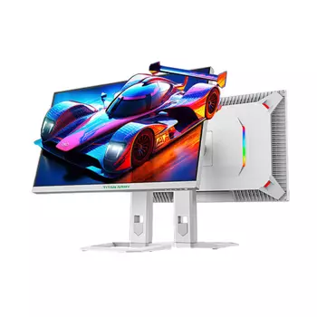 Игровой монитор Titan Army P27A6R, 27", QHD, 2560x1440, 180 ГЦ, Fast IPS, белый