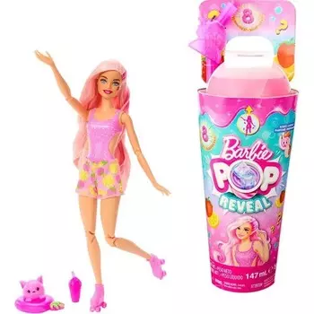 Игровой набор Barbie Pop Клубничный лимонад