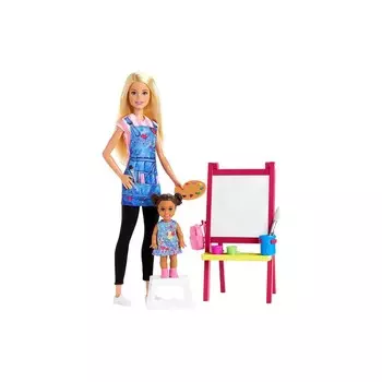 Игровой набор Barbie учитель рисования