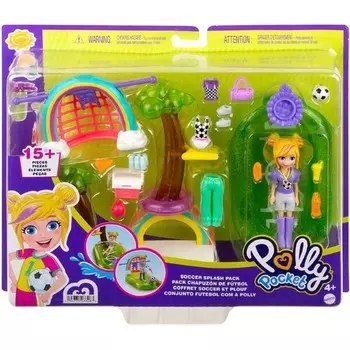 Игровой набор день активности Polly Pocket, зеленый