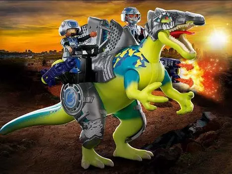 Игровой набор Dino Rise Spinosaurus: Double Defense Power PLAYMOBIL
