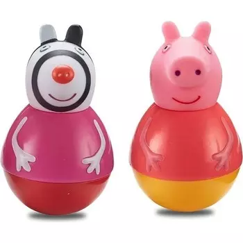 Игровой набор Giochi Preziosi Weebles Свинка Пеппа и зебра Зои