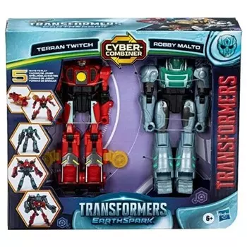 Игровой набор Hasbro Earthspark Терран Твич и Робби Мальто