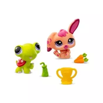 Игровой набор Hasbro Littlest Pet Shop Черепаха и кролик