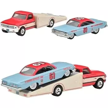 Игровой набор Hot Wheels Chevy '72 Грузовик с рампой