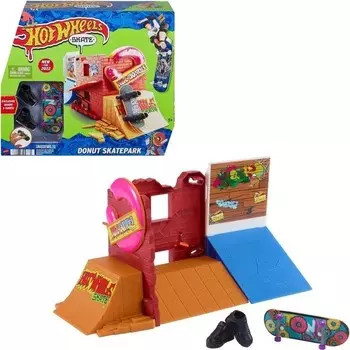 Игровой набор Hot Wheels Круглый скейт парк