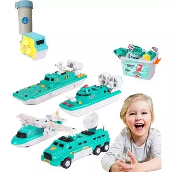 Игровой набор Kungfu Panda в стиле милитари, 16 предметов