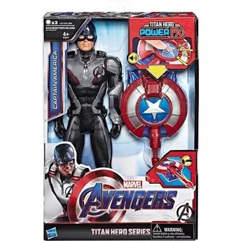 Игровой набор Marvel Avengers Endgame Titan Hero Power Капитан Америка