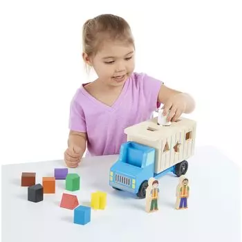 Игровой набор Melissa & Doug для сортировки самосвалов Melissa & Doug