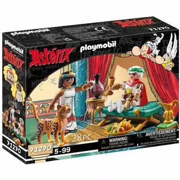 Игровой набор Playmobil 71270 - Астерикс: Цезарь и Клеопатра, 28 предметов (S7190886)