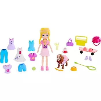 Игровой набор Polly Pocket Кукла и питомец