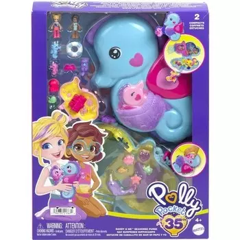 Игровой набор Polly Pocket Морской конек