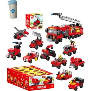 Игровой набор развивающий Brave Bull, 10 коробок