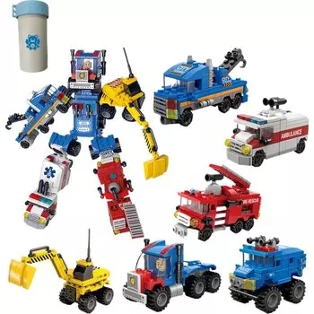 Игровой набор развивающий Brave Bull, 10 коробок