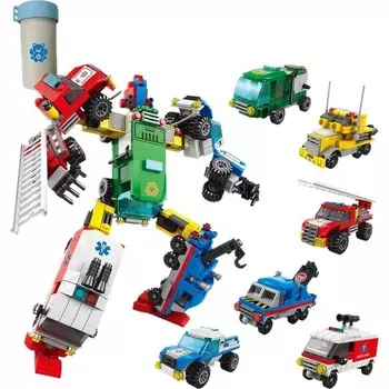 Игровой набор развивающий Brave Bull, 10 коробок