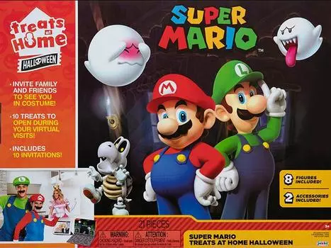 Игровой набор Super Mario Treats At Home Halloween Set JAKKS PACIFIC