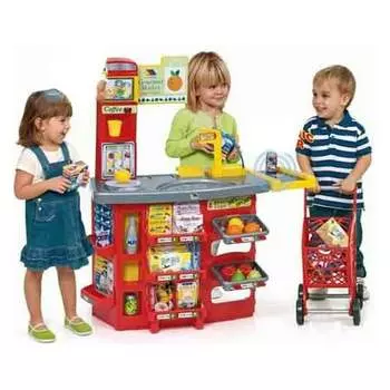 Игровой набор Supermarket Molto (20 шт) (90 см) Inna marka