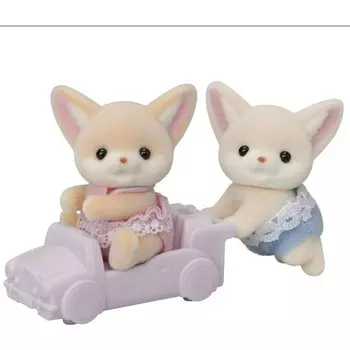 Игровой набор Sylvanian Families Близнецы пустынной лисы