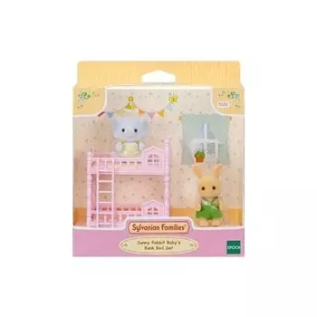 Игровой набор Sylvanian Families Двухъярусная кровать и солнечный кролик
