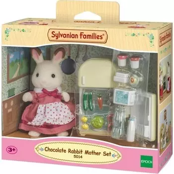 Игровой набор Sylvanian Families Мама кролика и холодильник