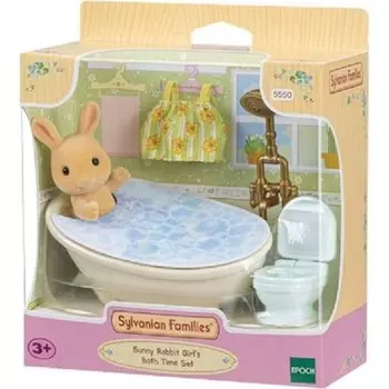 Игровой набор Sylvanian Families Ванная комната для зайчат