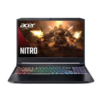 Игровой ноутбук Acer Nitro 5 15.6'', 16 Гб/1 Тб, Ryzen 7 5800H, RTX 3070, черный, английская клавиатура