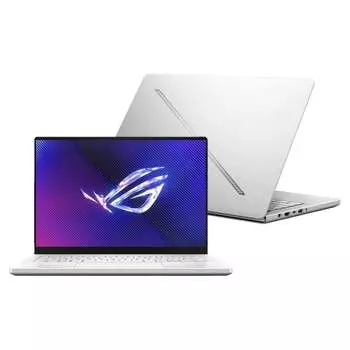 Игровой ноутбук Asus ROG Zephyrus G14 2024, 14", 16ГБ/1ТБ, R9-8945HS, RTX 4060, белый, английская раскладка